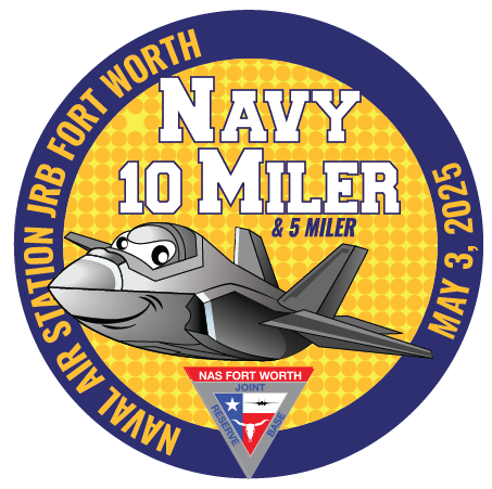 Fort Worth Navy 10 Miler Logo